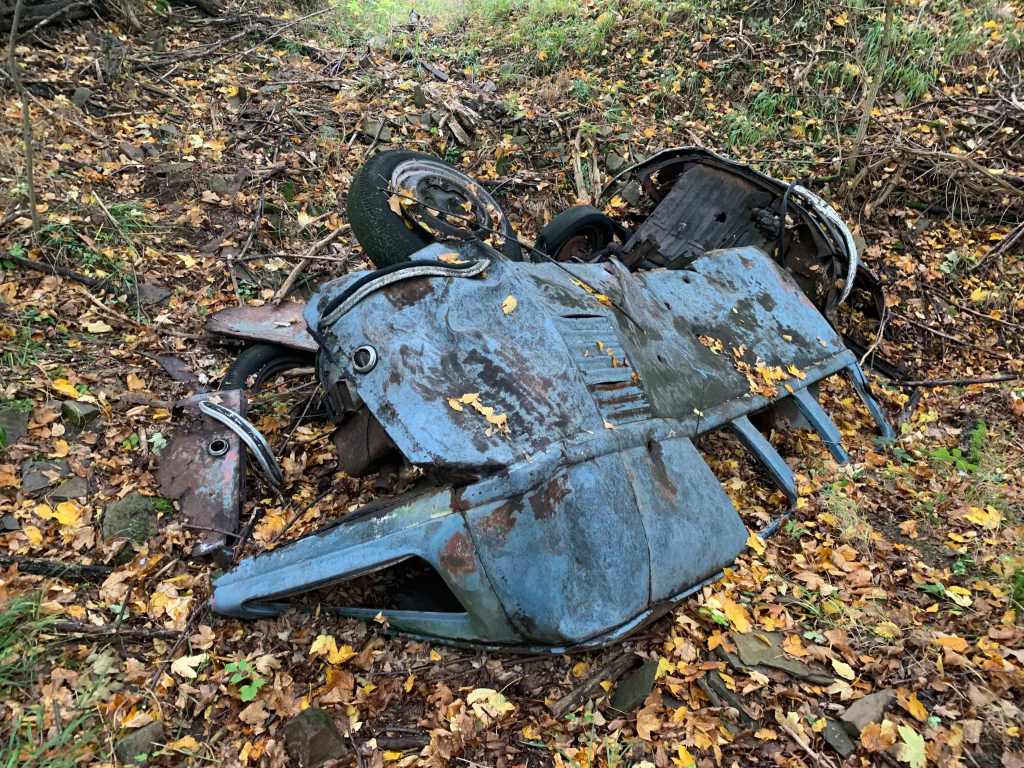 VWT1-Waldfund-Wrack-1952-Bulli-Oesterreich