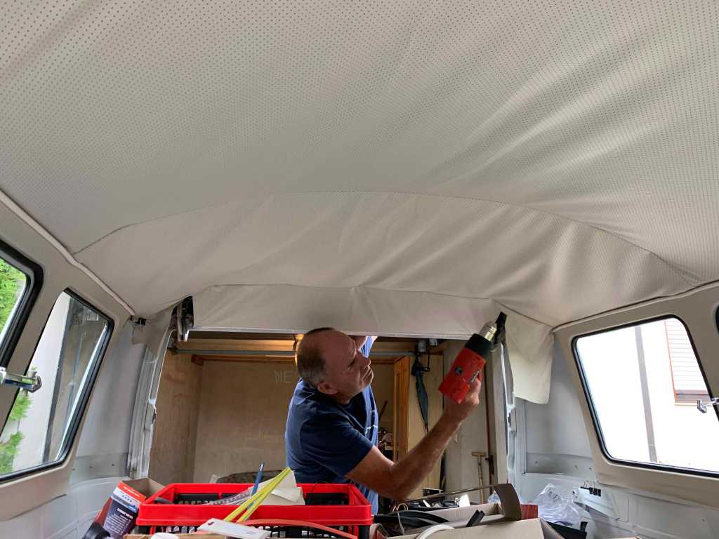volkswagen-splitbus-headliner-work-heatgun