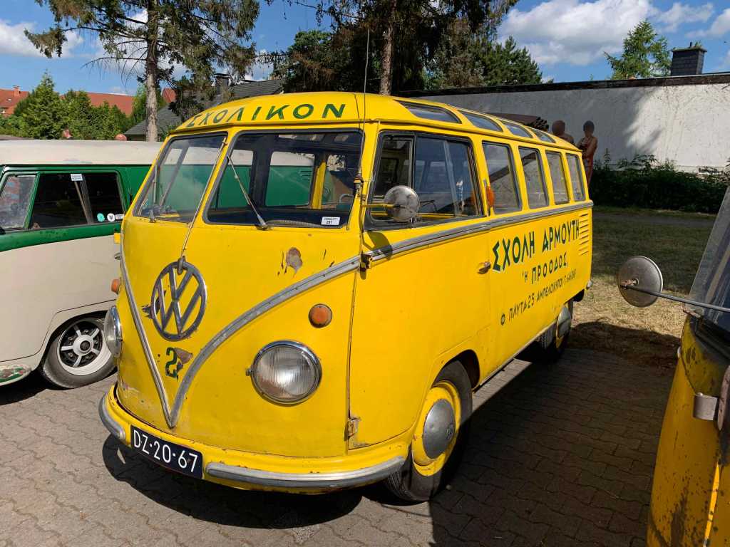 greek-barndoor-vw-samba-bus-yellow