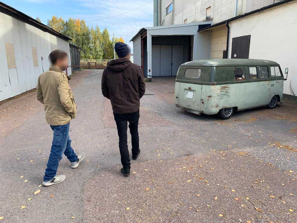 Schweden-Besuch-VW-Szene