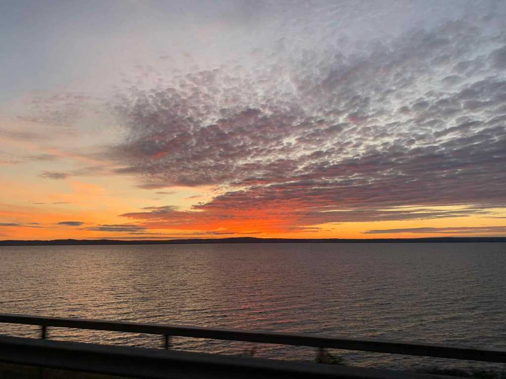 Schweden-Roadtrip-Sonnenuntergang