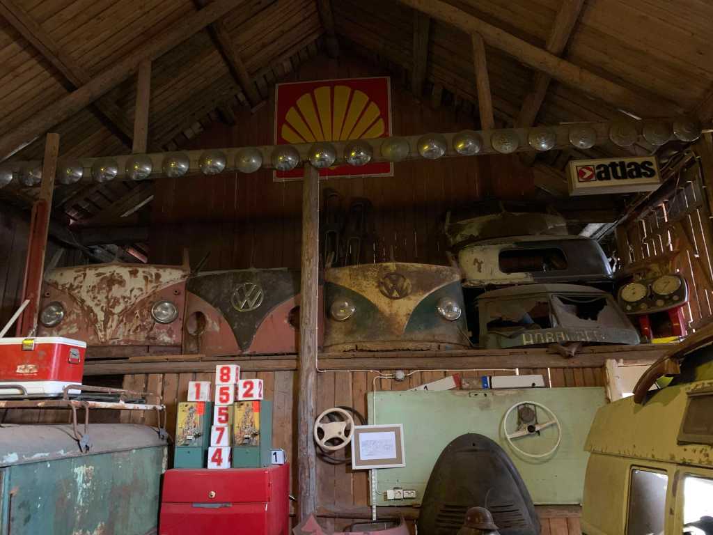 Wanddeko-VW-T1-Scheune-Schweden